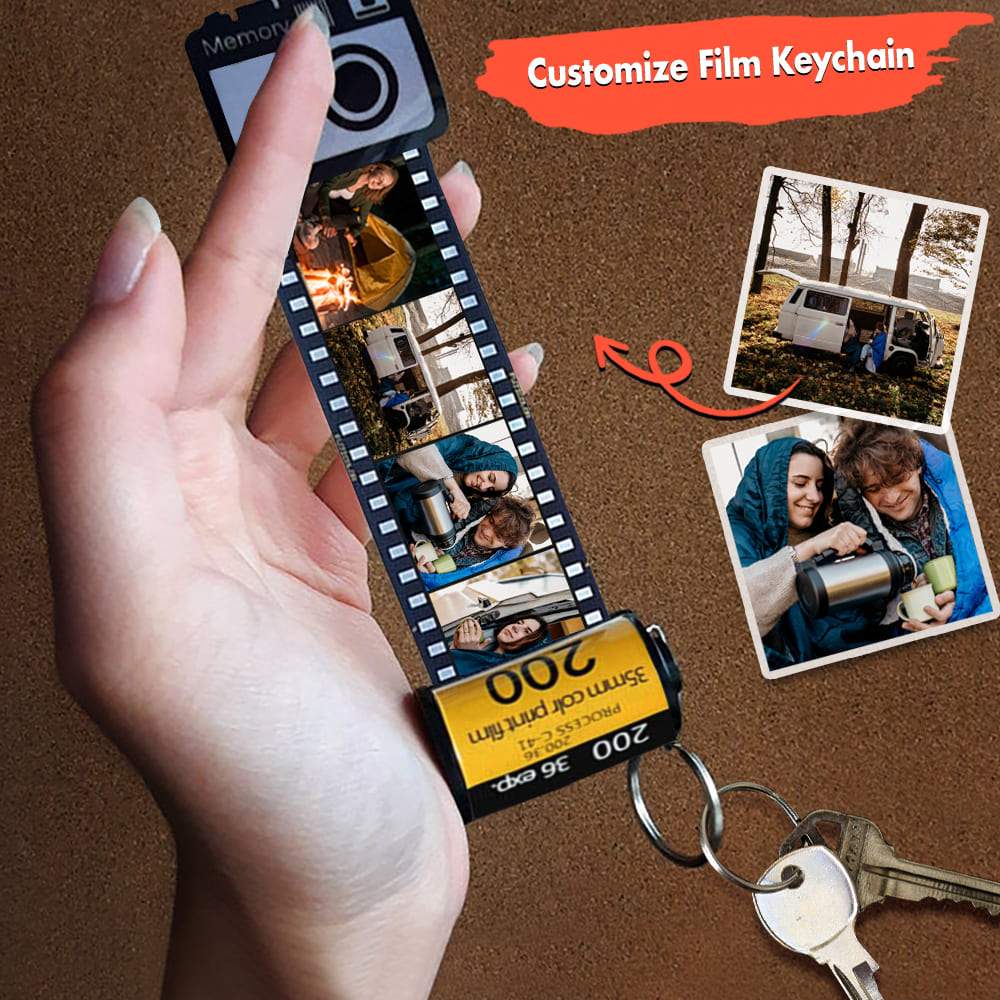 Custom Film Roll Keychains - OOOMG