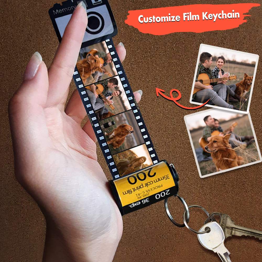 Custom Film Roll Keychains - OOOMG