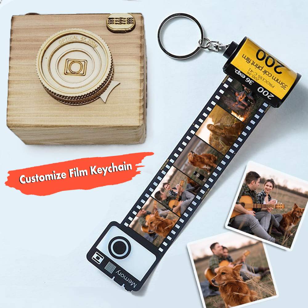 Custom Film Roll Keychains - OOOMG