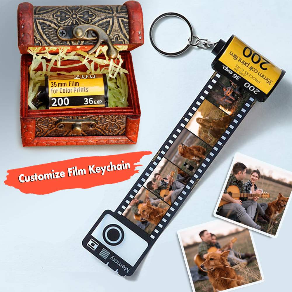 Custom Film Roll Keychains - OOOMG