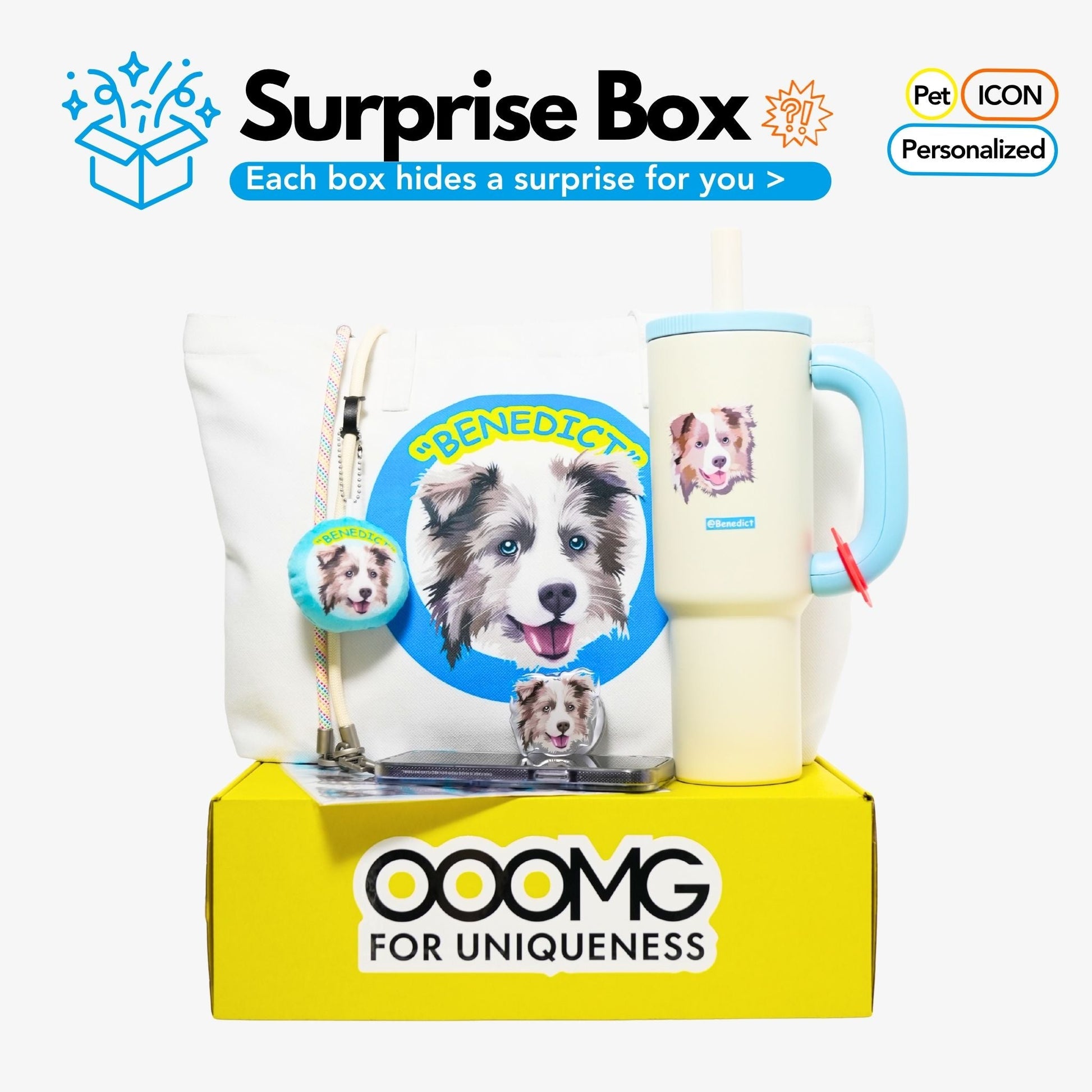 Custom Gift Set for Pets Box A - “Urban Nomad Kit” - OOOMG
