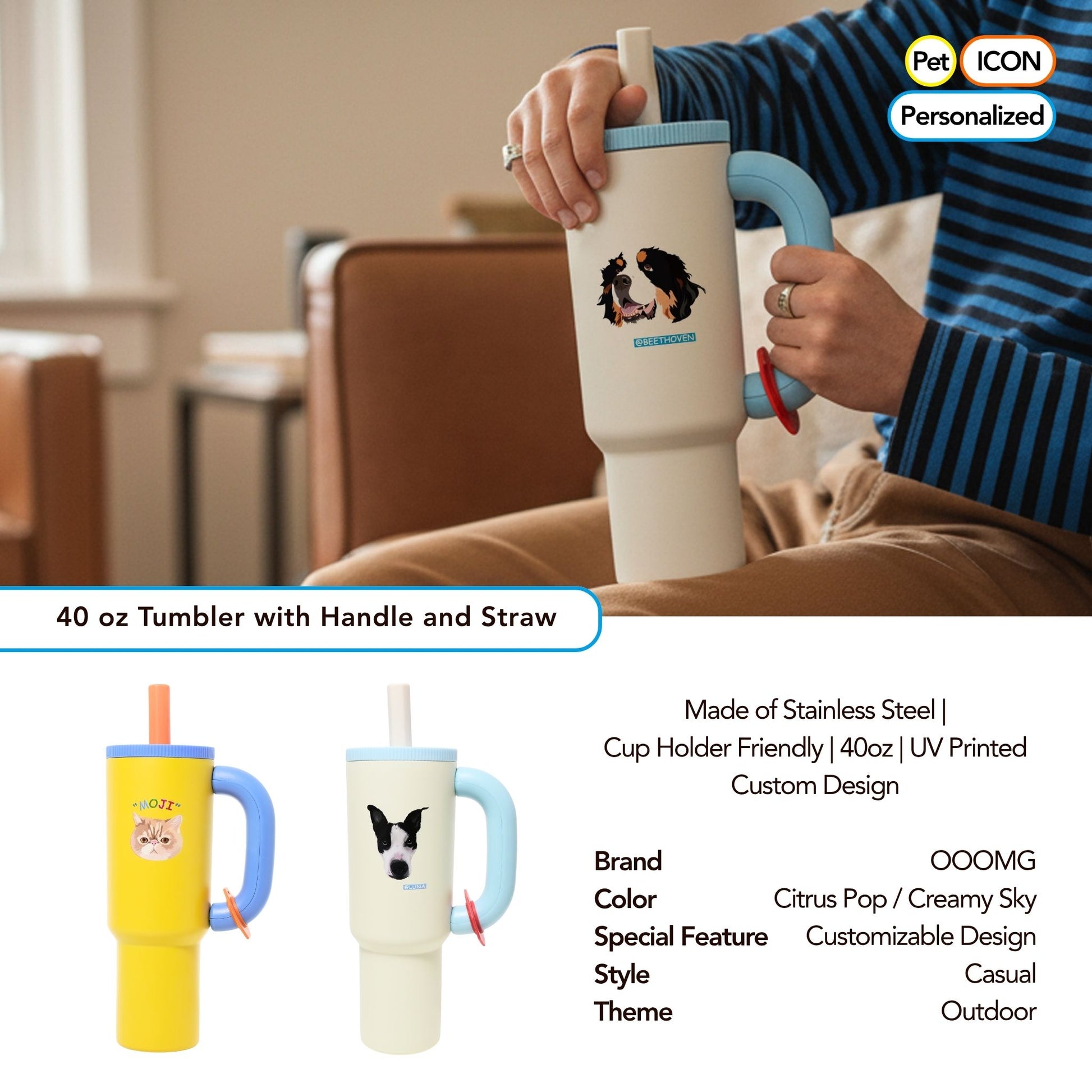 Custom Gift Set for Pets Box A - “Urban Nomad Kit” - OOOMG