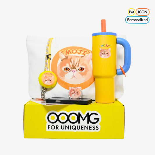 Custom Gift Set for Pets Box A - “Urban Nomad Kit” - OOOMG