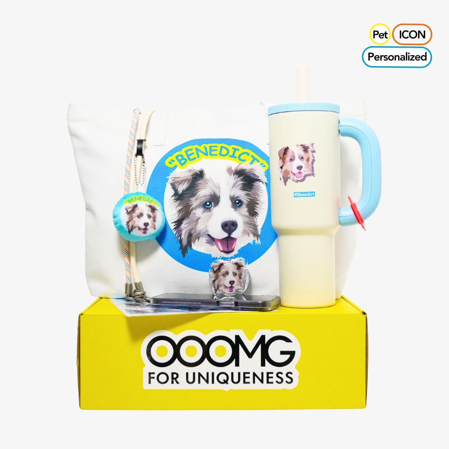 Custom Gift Set for Pets Box A - “Urban Nomad Kit” - OOOMG