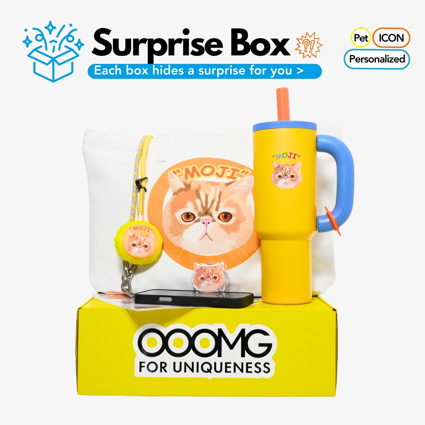 Custom Gift Set for Pets Box A - “Urban Nomad Kit” - OOOMG