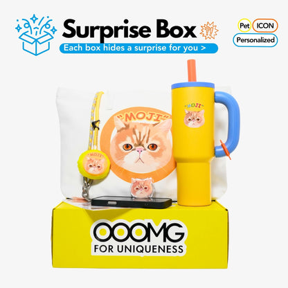 Custom Gift Set for Pets Box A - “Urban Nomad Kit” - OOOMG