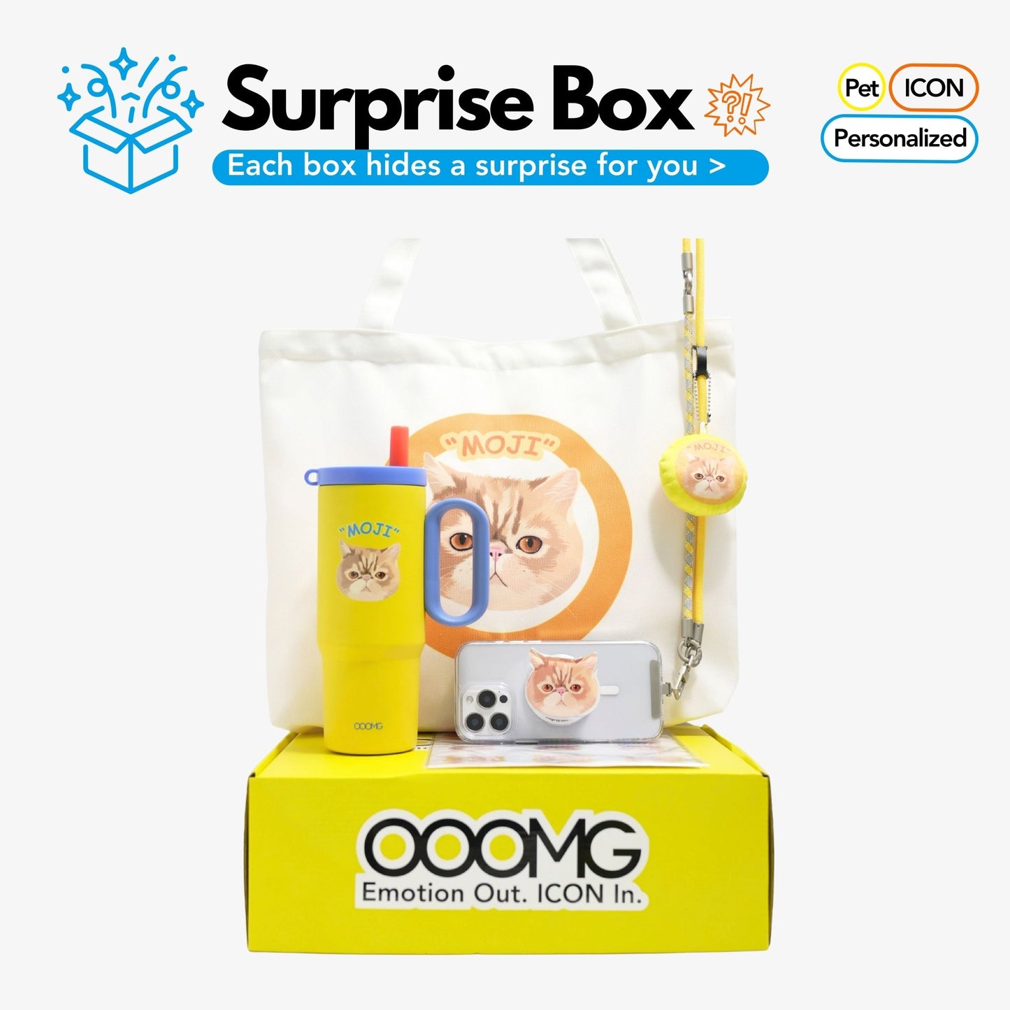 Custom Gift Set for Pets Box C - OOOMG