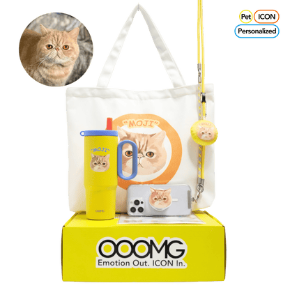 Custom Gift Set for Pets Box C - “The Pawsome Commuter Kit” - OOOMG