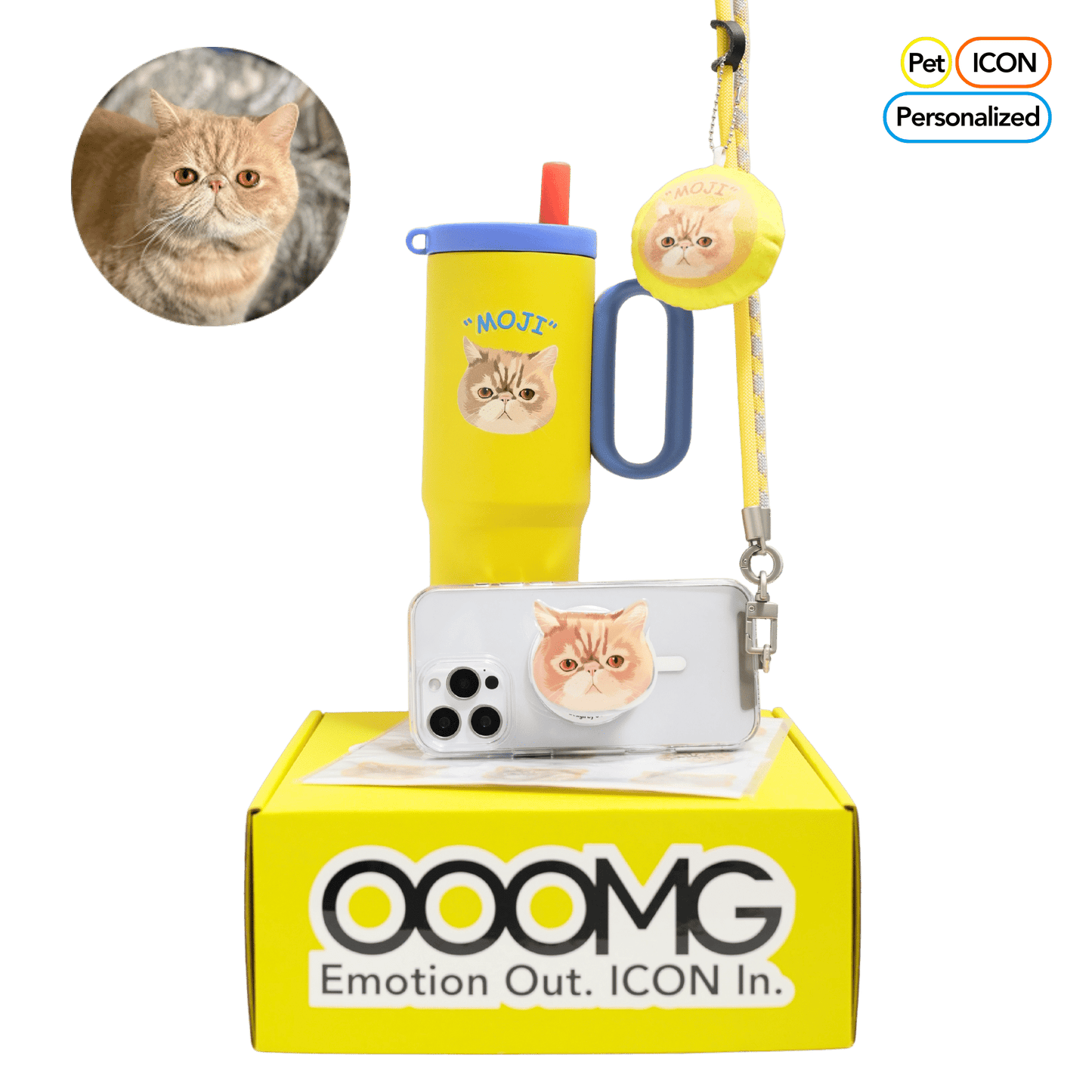 Custom Gift Set for Pets Box D - “Pocket - Less Power Pack” - OOOMG