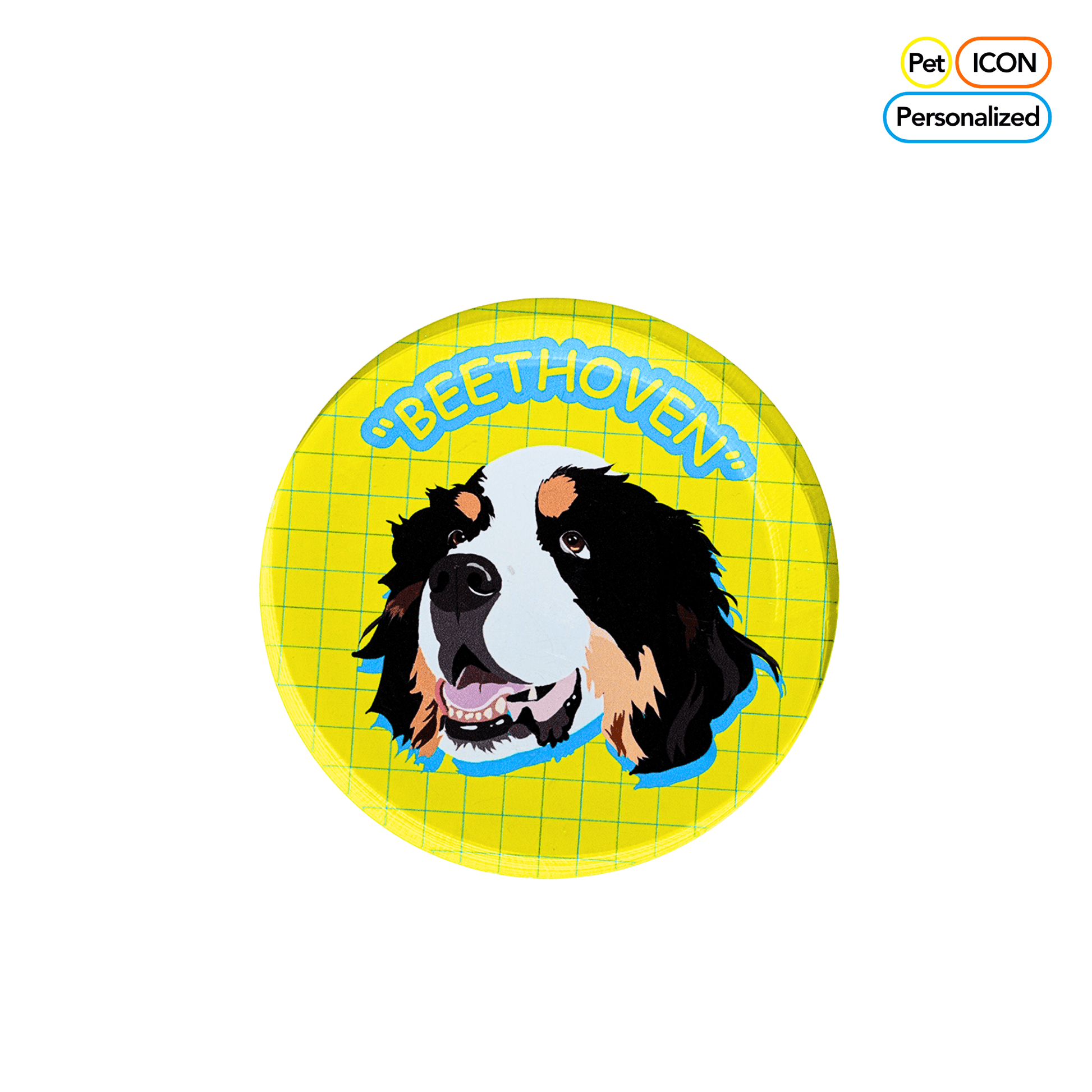 Customizable Acrylic Magnetic Fridge Sticker for Pets - OOOMG