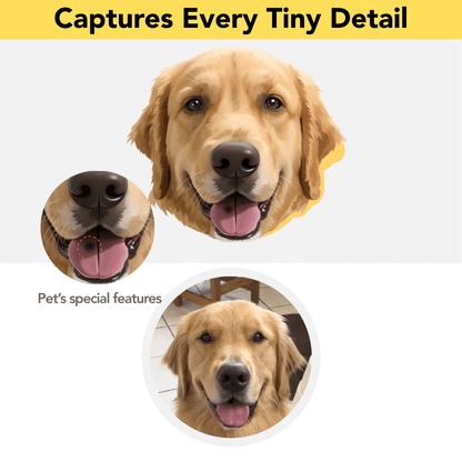 Digital File | Custom Portraits, Using Pet Photo, Personalized Digital Dog Portraits, Cat Portraits - OOOMG