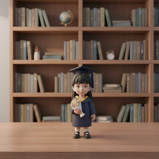 HKUST Graduation Gift: Photo - Customized 3D - Printed Creative Doll Figurine as a Gift - OOOMG