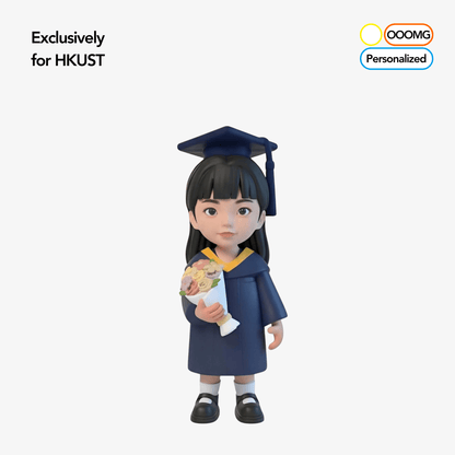 HKUST Graduation Gift: Photo - Customized 3D - Printed Creative Doll Figurine as a Gift - OOOMG