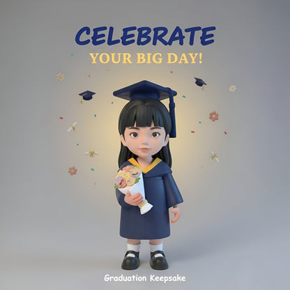 HKUST Graduation Gift: Photo - Customized 3D - Printed Creative Doll Figurine as a Gift - OOOMG