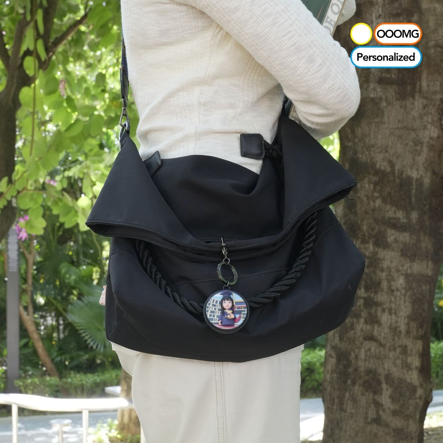 MiLi Tag × OOOMG | 2.5D Avatar Item Finder Case Customized Printing Air Tag Case For Graduation - OOOMG