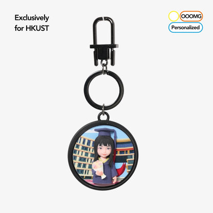 MiLi Tag × OOOMG | 2.5D Avatar Item Finder Case Customized Printing Air Tag Case For Graduation - OOOMG