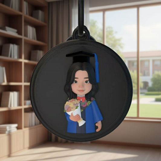 MiLi Tag × OOOMG | 2.5D Avatar Item Finder Case Customized Printing Air Tag Case For Graduation - OOOMG