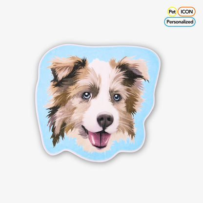 Pet custom shaped carpet milk velvet bedroom living room room cat dog creative gifts - OOOMG