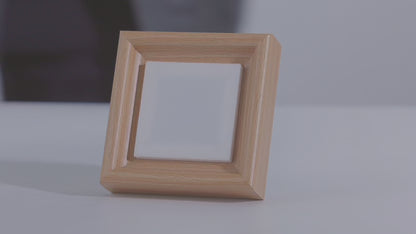 Individueller Acrylrahmen mit Hintergrundbeleuchtung und austauschbaren Fotos