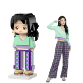 [ROUNDME] Photo Customizable Single Brick Figures for Girlfriends/boyfriends Creative Gifts - OOOMG
